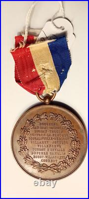 Médaille en bronze Honneur à la Marine Française. Jamais vue avant