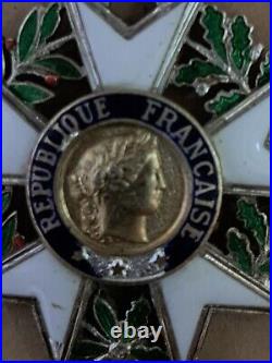Medaille légion Honneur et Patrie 5 etoiles (oficicier) fabrication a la mai or