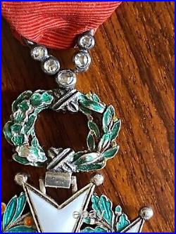 Médaille legion d'honneur Argent, Diamants, 19 Eme