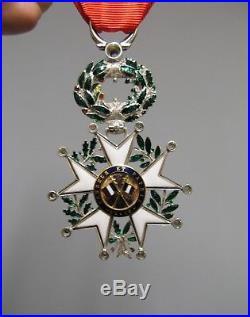 Médaille légion d'honneur/Officier/Fabrication bijouterie/Diamants or & argent