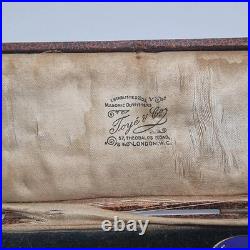 Médaille maçonnique en argent et émail avec étui d'origine / Loge Ataka 1913