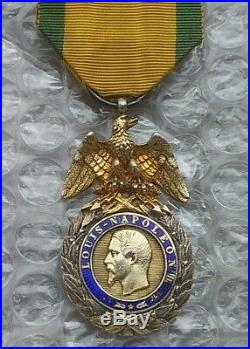 Medaille militaire Napoleon III french medal order medaglia medaillen