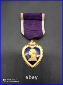 Médaille militaire US, américaine PURPLE HEART en coffret, WW2