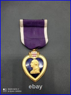 Médaille militaire US, américaine PURPLE HEART en coffret, WW2