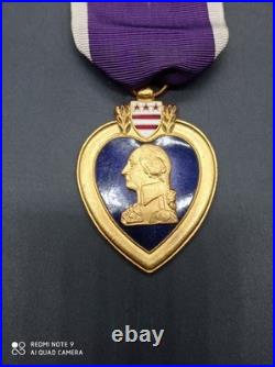 Médaille militaire US, américaine PURPLE HEART en coffret, WW2