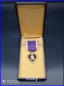 Médaille militaire US, américaine PURPLE HEART en coffret, WW2