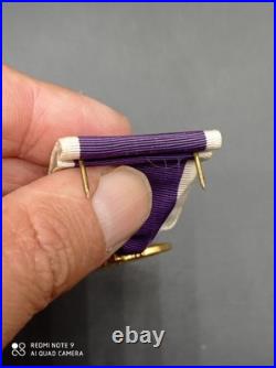 Médaille militaire US, américaine PURPLE HEART en coffret, WW2
