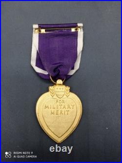 Médaille militaire US, américaine PURPLE HEART en coffret, WW2