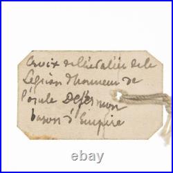Médaille miniature d'officier de la légion d'honneur d'époque 1er Empire du 4em