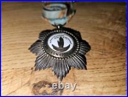 Médaille officier de l'ordre royal de l'étoile d'Anjouan ordre colonial