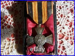 Médaille originale CROIX DE SAINT-GEORGES fabrication française