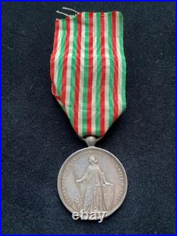 Médaille pour l'Unité Italienne-Argent-Italie-Période Second Empire