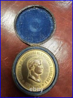 Médaille second empire. 1869. Centenaire naissance Napoléon 1er