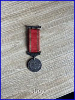 Médaille turquie guerre greco-ottomane. Complet originale, en argent