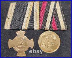 Médailles Allemande 1866 Koniggratz Croix militaire, Médaille com. Guerre 1870
