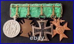 Médailles Croix de Fer 1914-1918 Champagne Empire Allemand WW1 German Medals
