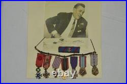 Medailles D'un Ancien Resistant Maquisard-forces Francaises Libres-ffi 1939/1945