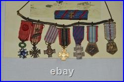 Medailles D'un Ancien Resistant Maquisard-forces Francaises Libres-ffi 1939/1945