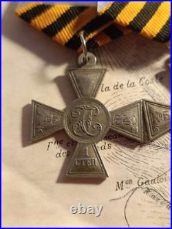 Médaillés Empire Russie