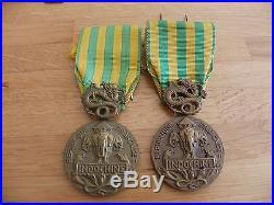 Médailles Militaires Anciennes + Insignes + Pucelles