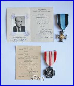 Medailles Polonaises Virtuti Militari Diplomes Anders Varsovie 1944 SANDBOSTEL