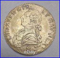 Médailles bronze Louis XVI 1788 Poids 115g Diamètre 7.5cm