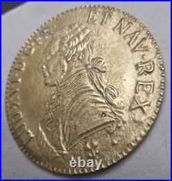 Médailles bronze Louis XVI 1788 Poids 115g Diamètre 7.5cm
