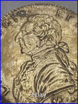 Médailles bronze Louis XVI 1788 Poids 115g Diamètre 7.5cm