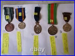 Médailles civiles ou militaires Royaume-Uni