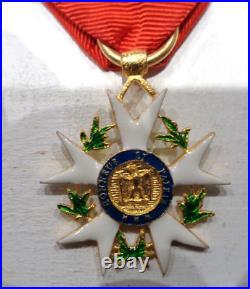 Médailles, décorations Chevalier Légion d' Honneur 1er Type (1804). Refrappe