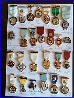 Médailles décorations ordres Lodge