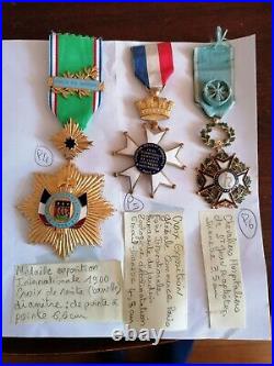Médailles militaires ou civiles