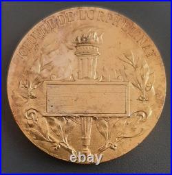 Médaillle FOCH argent massif Vermeil Les Médaillés Militaires Ouvres Orphelinat