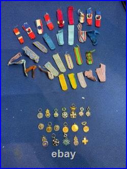 Militaira Lot De Medailles Miniatures Legion D Honneur Medaille Militaire