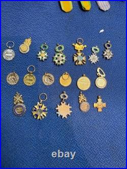 Militaira Lot De Medailles Miniatures Legion D Honneur Medaille Militaire