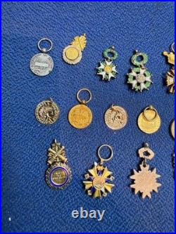 Militaira Lot De Medailles Miniatures Legion D Honneur Medaille Militaire