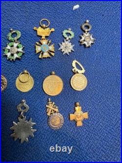 Militaira Lot De Medailles Miniatures Legion D Honneur Medaille Militaire