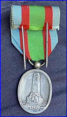 Militaria France Medaille Argonne Vauquois @ Wwi Medal @ 1914 / 1918