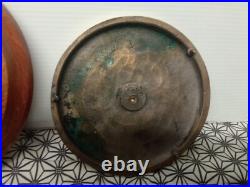 Militaria French Navy CRIQUET Gabare de MER tape de Bouche Bronze