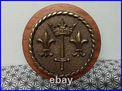 Militaria French Navy LA JEANNE D'ARC porte Hélicoptères tape de Bouche