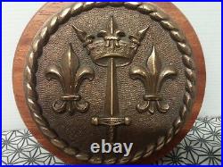 Militaria French Navy LA JEANNE D'ARC porte Hélicoptères tape de Bouche