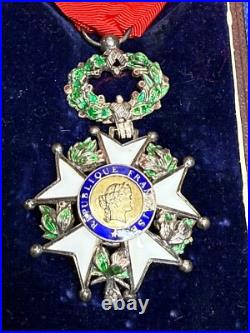 Militaria Medaille Legion D Honneur Avec Sa Boite Modele Bijoutier