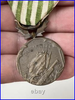 Militaria Médaille Militaire des Dardanelles 1914-1918 Guerre French WW1 Medal