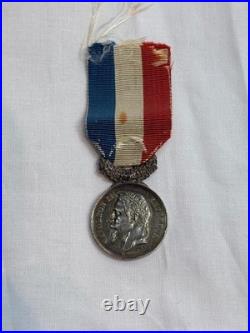 Militaria Medailles Actes De Devouement Bourgoin Louis 1846 1860 Napoleon III