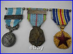 Militaria français 39-45 Indo CEFEO médailles french medals badges ww2 Indochina