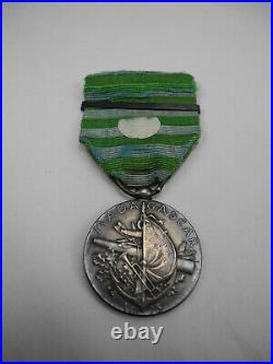 Militaria médaille expédition Madagascar argent 1895 french silver medal 19th
