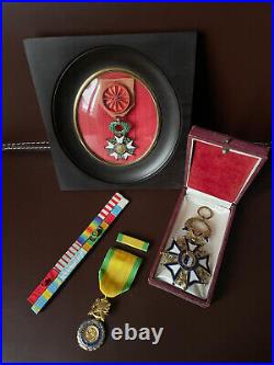 Militaria medailles decorations ordres France
