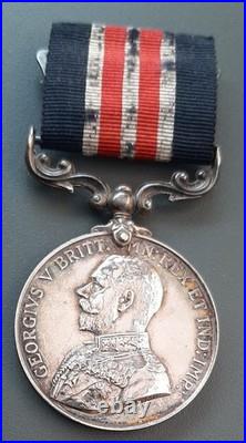 Military Medal WW1 GB Georges V Médaille Militaire for bravery in the field 1914