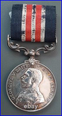 Military Medal WW1 GB Georges V Médaille Militaire for bravery in the field 1914