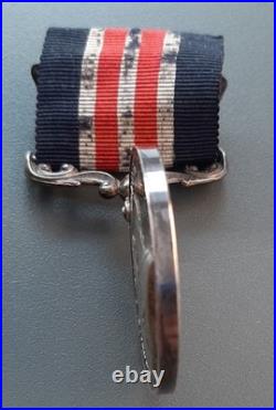 Military Medal WW1 GB Georges V Médaille Militaire for bravery in the field 1914